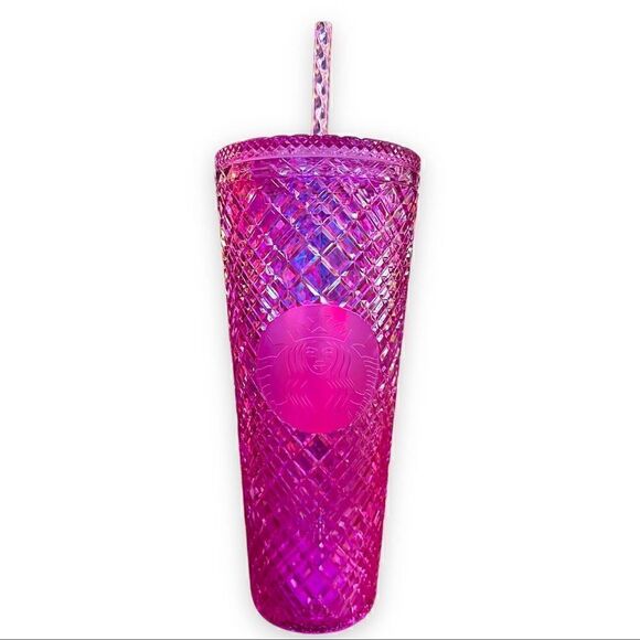 Starbucks 2023 Valentine Jeweled Taffy Pink Venti Tumbler HTF! RARE! - Picture 7 of 10